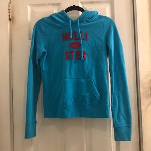 Blue Hollister Pullover Hoodie